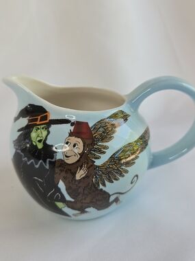 Wizard of Oz Wicked Witch Flying Monkeys Paul Cardew Design Creamer 2004 Ceramic